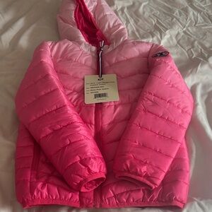 Stylish Pink Kids Puffer Jacket
